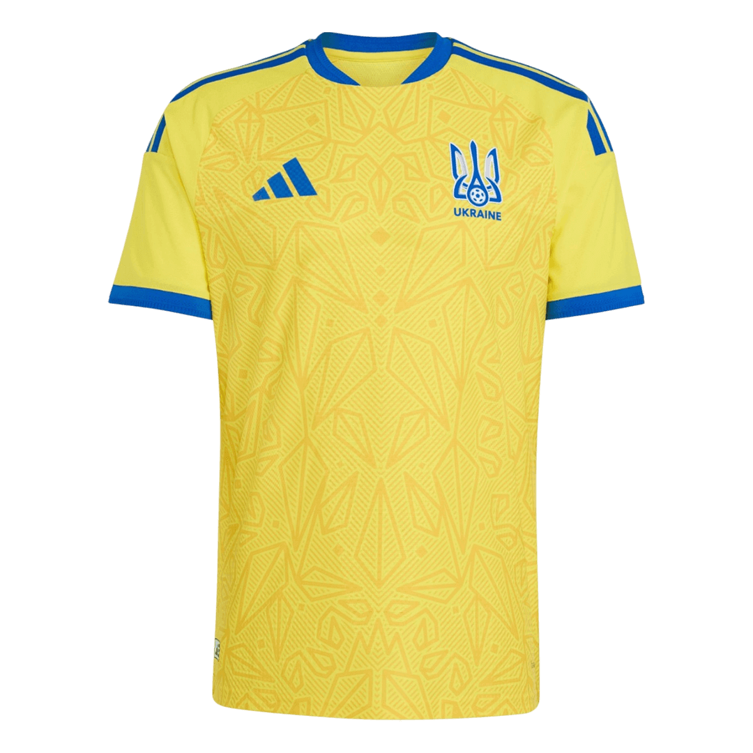 Ukraine Home Soccer Jersey World Cup 2026 fan version