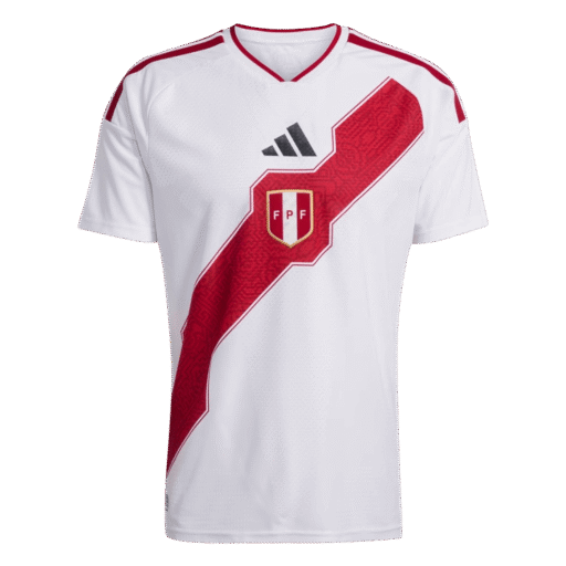 Peru Home Soccer Jersey World Cup 2026 fan version