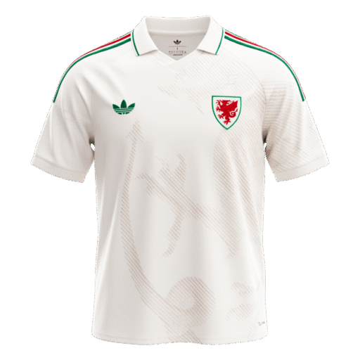 Wales Away Soccer Jersey World Cup 2026 fan version