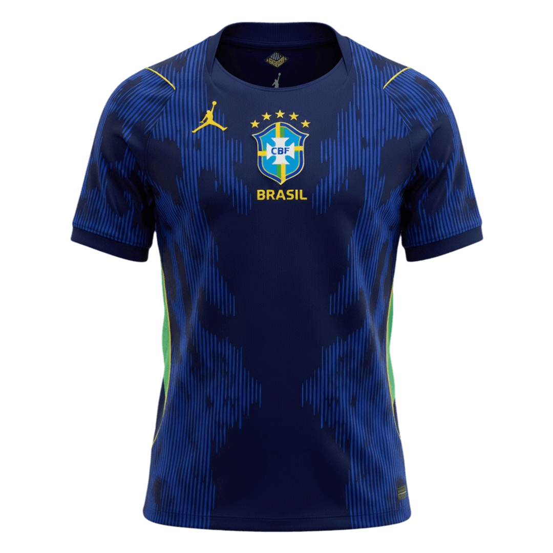 Brazil Away Soccer Jersey World Cup 2026 fan version