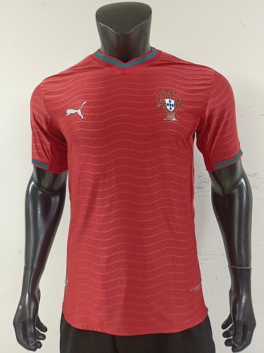 Portugal Home Soccer Jersey World Cup 2026 player version