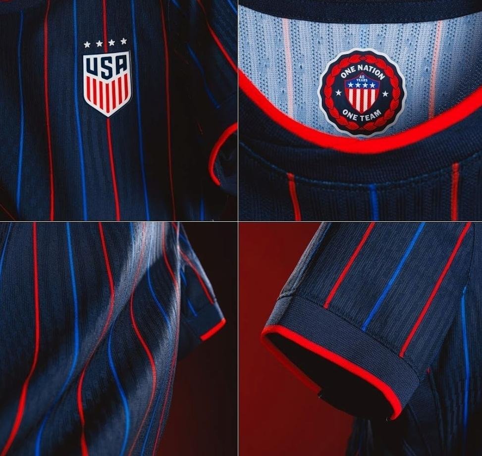 USA away jersey 2025